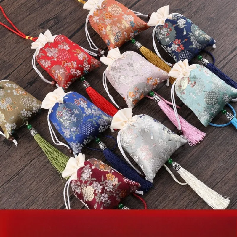 Traditional Chinese Empty Sachet, Dragon Boat Festival Vintage Fragrance Pouch