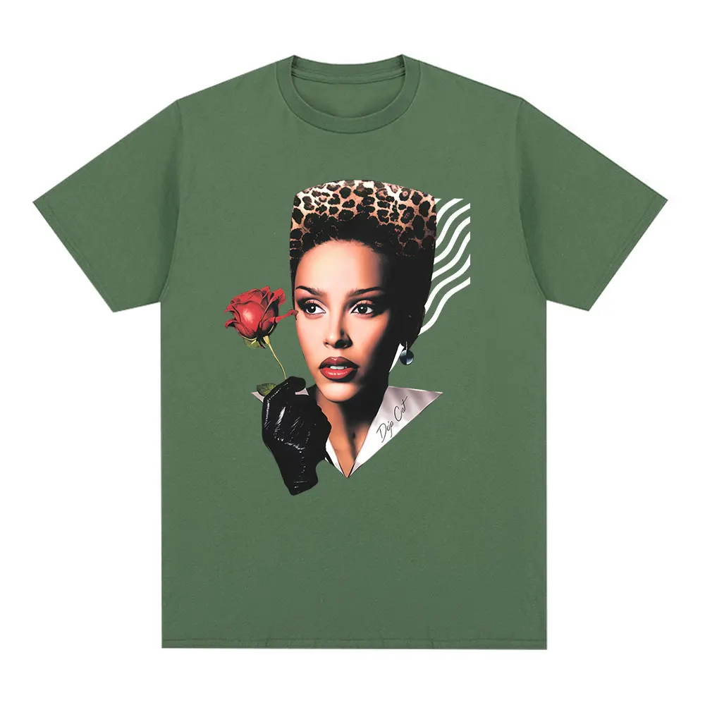 Doja Cat VIE Glamour Merch T Shirt Fan Gifts Men's Clothing Harajuku Fashion T-shirts Casual Cotton Cozy Oversized Streetwear