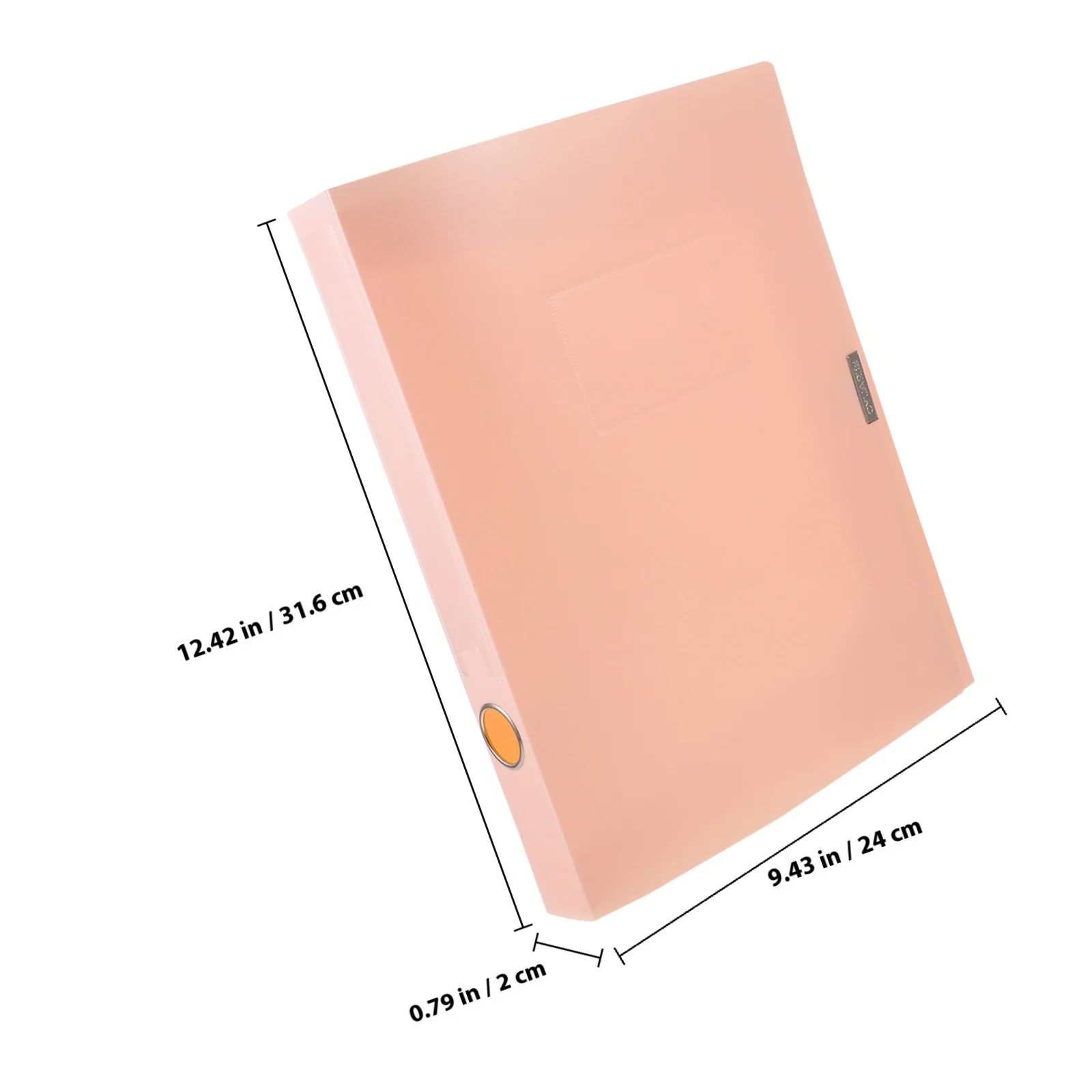 منظم مجلد الملفات سعة كبيرة صندوق ملفات سطح المكتب Pp للمكتب والمنزل والدراسة وتخزين المستندات ورق متعدد الوظائف #4