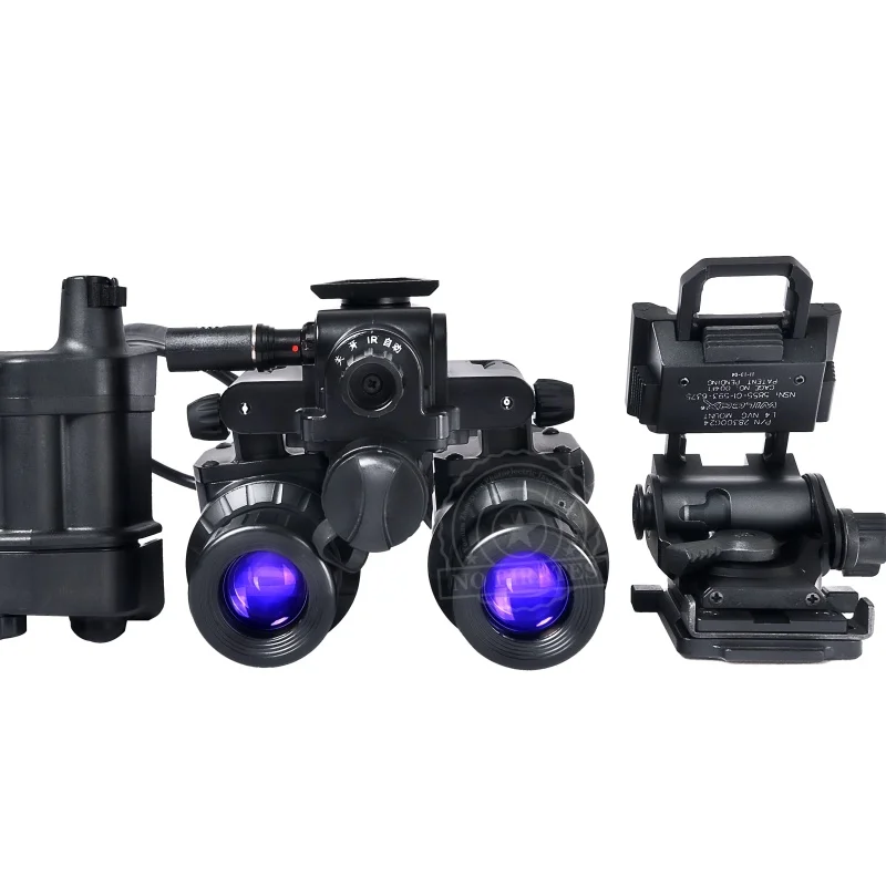 OEM Custom PVS 31 Gen2+ FOM 1400-1600 Night Vision Binocular with Low Battery Indication