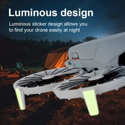 Applicable For DJI FLIP Folding Free Dismantling Luminous Tripod Anti-drop And Scratch-proof Protective Frame Drone Accessories