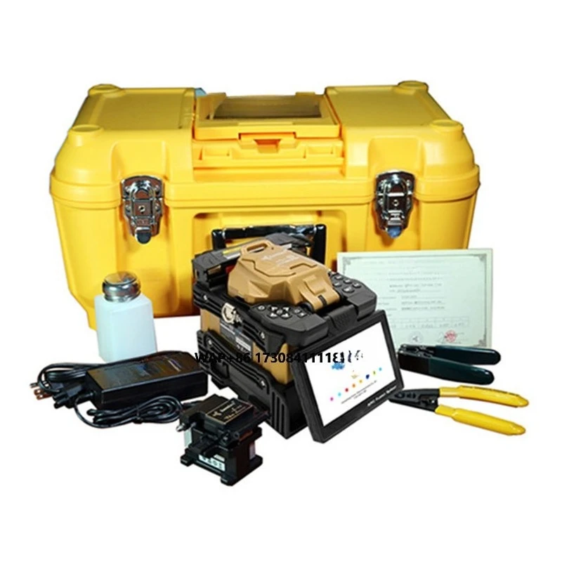 

V9+ 5'' High Resolution Color LCD Touch Screen Arc Welding Machine Fibre Splicing Machine Optical Fiber Fusion Splicer