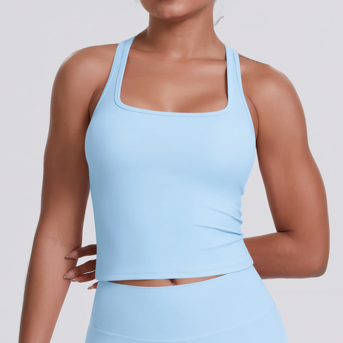 Women Bra High Strength Gym Top Training Running Yoga Bra Stretch Women Sports Underwear Push Up Fitness Workout Women Tank Tops