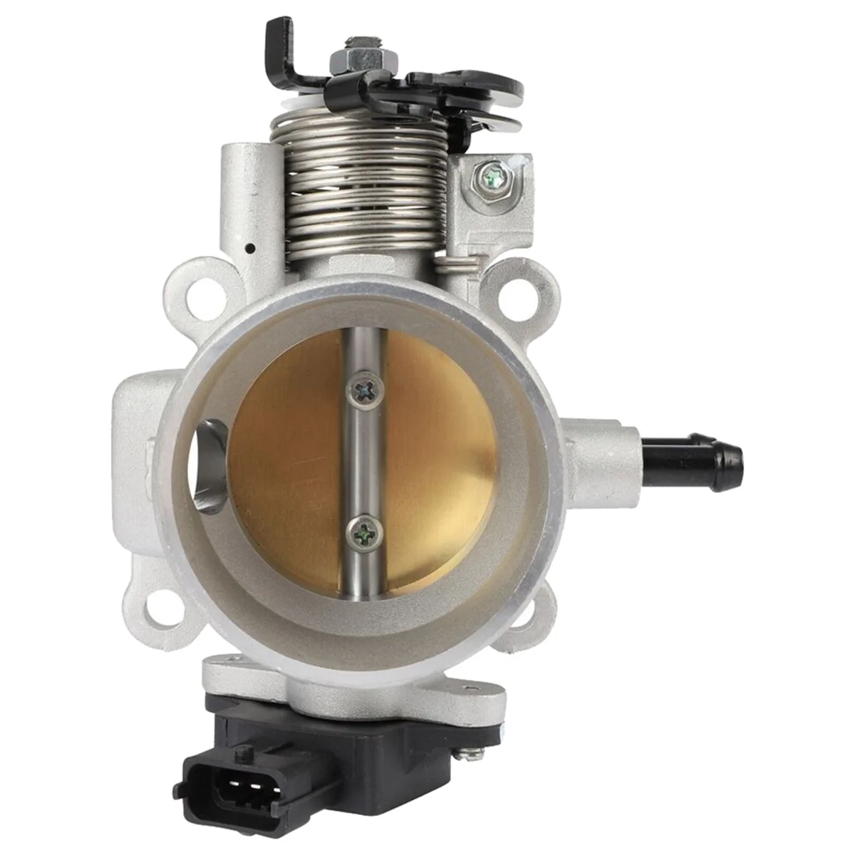#687B New Throttle Body Assy for Hyundai Elantra Tiburon Tucson Kia (Silver)
