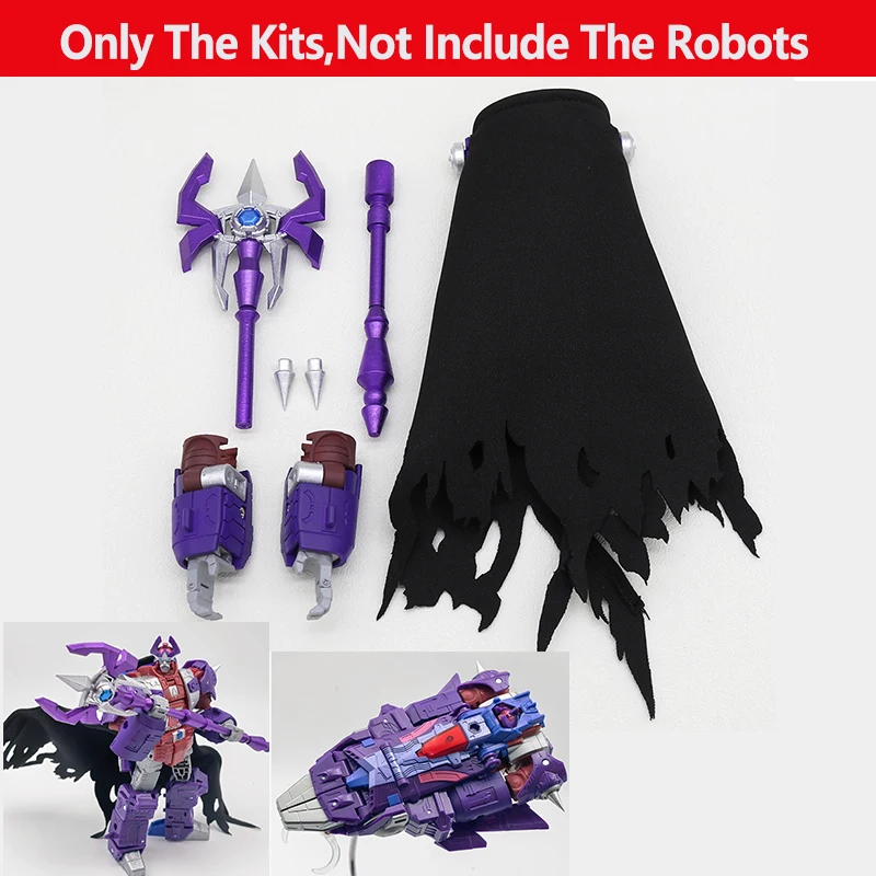 Conjunto de acessórios de atualização de braço, capa e cetro Matrix da série Alpha Trion Generation