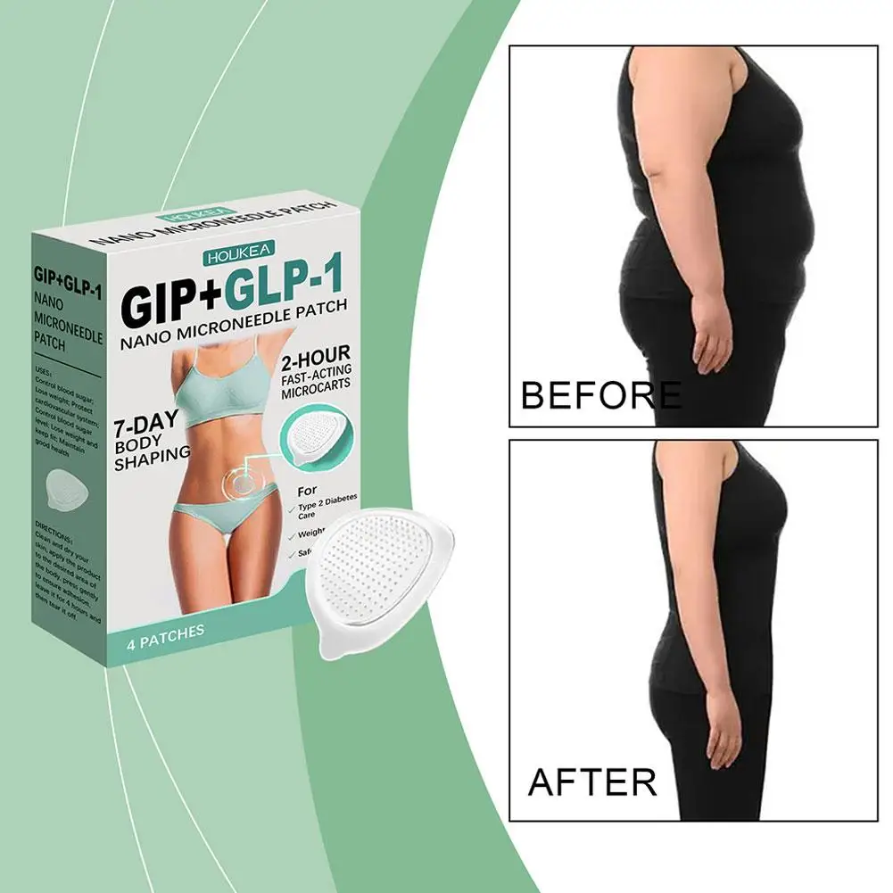 10/5/3/1pcs Body Shaping Nanos Microneedles Patch Women Men Weight Loss Fats BurnPatch Lasting Firming Skin Weight Manage Patch - Image 2