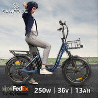 Samebike C05 Pro Folding Electric Bike Adults Mountain Bike with 36V 13Ah Removable Battery 20\