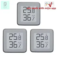 Miaomiaoce Bluetooth-compatible Thermometer Hygrometer E-Ink Screen BT2.0 Smart Temperature Humidity Sensor Works Mi Home App