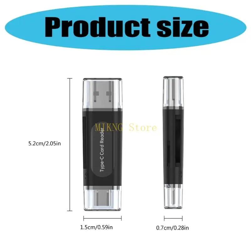 Instants Access SDTF Card Adapters USB2.0 128GB Computer Type C Phone Universal best sale