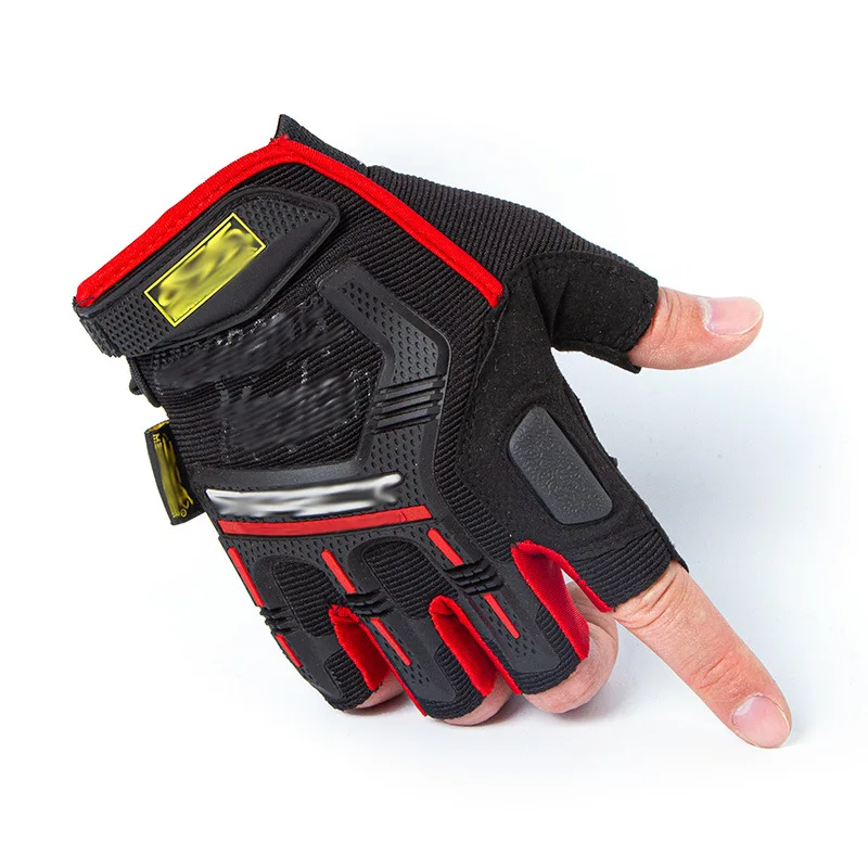 Men's Military Half-Finger Work Gloves - SEAL 4.0 Cut-Resistant Non-Slip Motorcycle Riding Training Sports Tactical Gloves view 2
