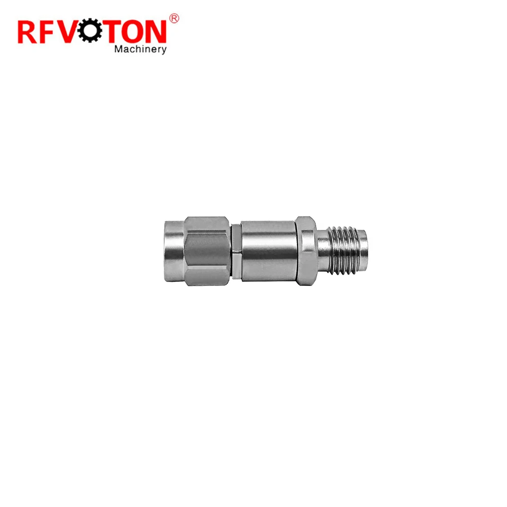 Low Loss 2.4mm Female Jack  2.92 Male Smk Plug 33G-40G  Rf Coaxial Stainless Steel Adaptor Adapter