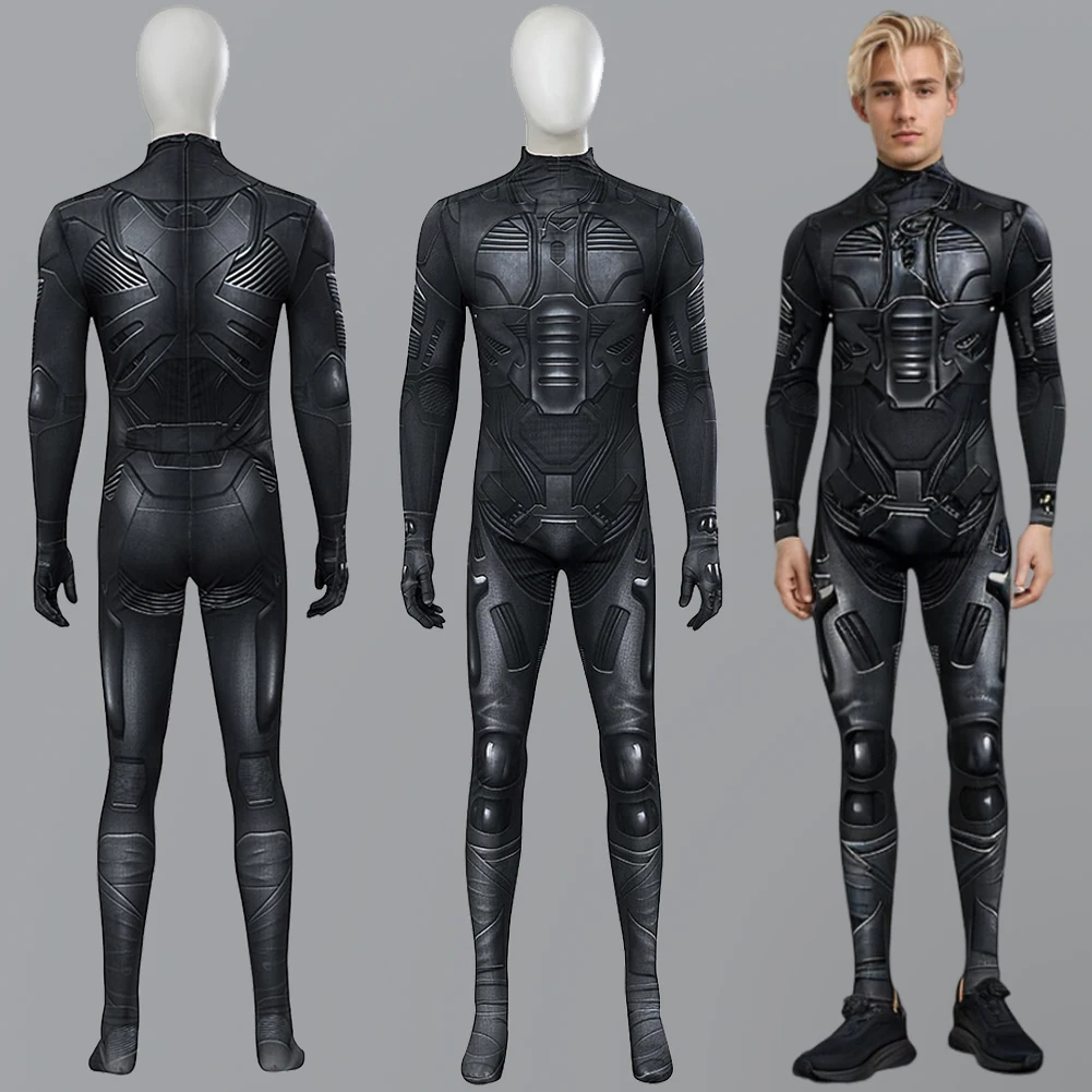 

Men Paul Atreides Cosplay Jumpsuit Bodysuits Movie Du ne 2 Disguise Costumes Tight Fitting Clothes Male Adult Halloween Cloth