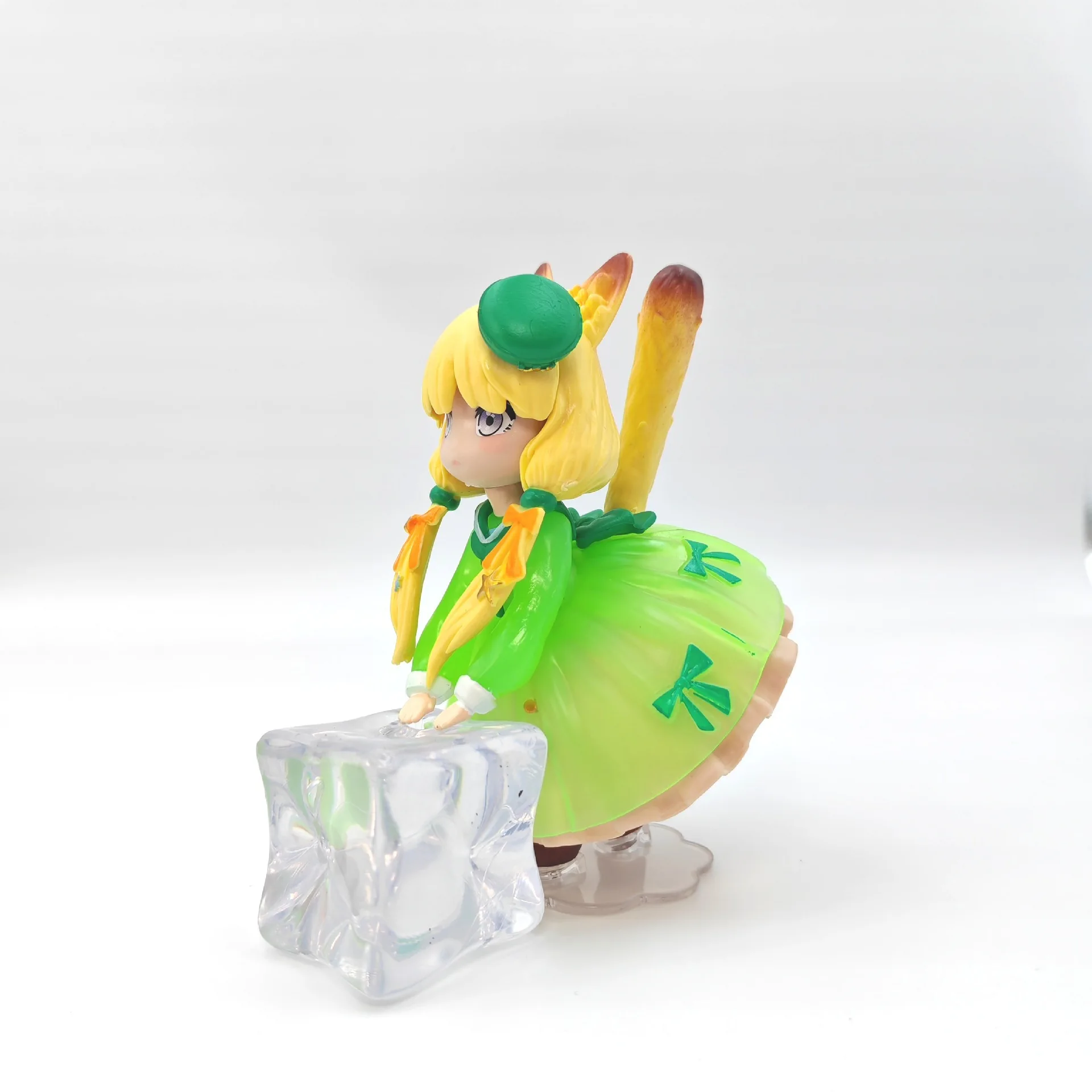 11cm New DLC RIBOSE Tea Time Cats Anime Figure Peripheral PVC Model Cute Statue Desktop Decorative Ornaments Kids Gifts Toys