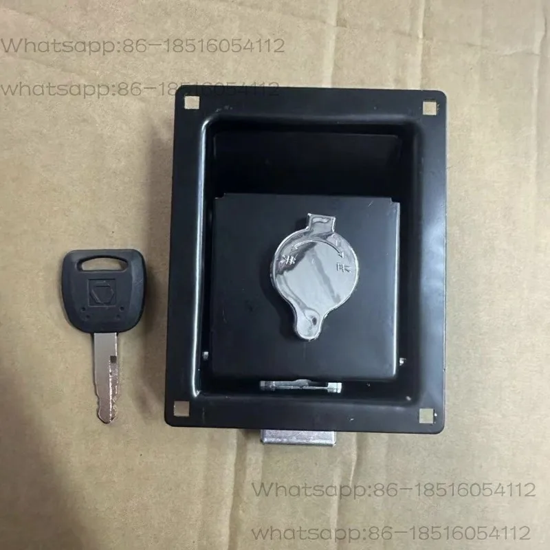 Excavator Tool Box Lock 135D150D200D215D270DK370DK Front Cover Lock Battery Box Lock Accessories