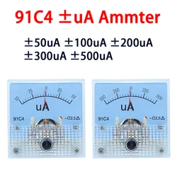 91C4-UA DC Pointer type Ammeter 50A -0 - 50A 100A -0 - 100A 200A -0 - 200A 300A -0 - 300A Analog Mechanics Plate table