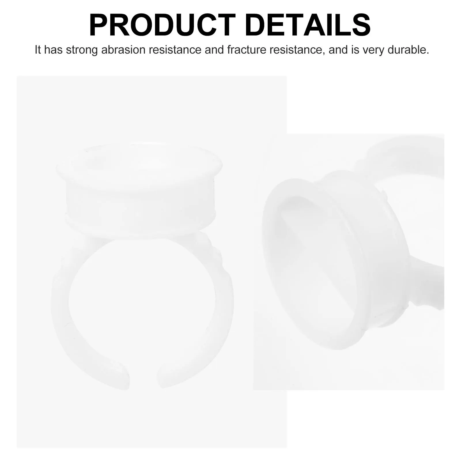 

500pcs Disposable Pigment Cup Ring For Tattoo Ink Holder Eyelash Glue Cups Diy Use Pigment Rings Containers Tattoos Supply