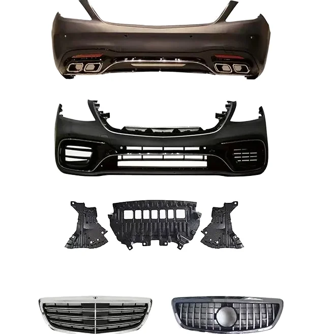 

BR Mercedes S-Class W222 Early Upgrade Bodykit Front Surround Kit for Later S63 Custom for Benz S-Class W222