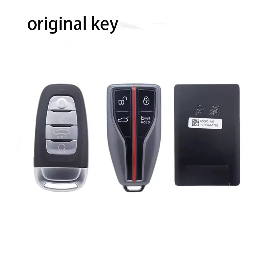 

Для HONGQI H5 H7 H9 L5 HS5 HS7 L5 LS7 E-HS3 EHS9 E-HS9 HS5 HQ9 EQM5 E-QM5 Автомобильный умный дистанционный ключ Оригинальный автомобильный дистанционный ключ без ключа