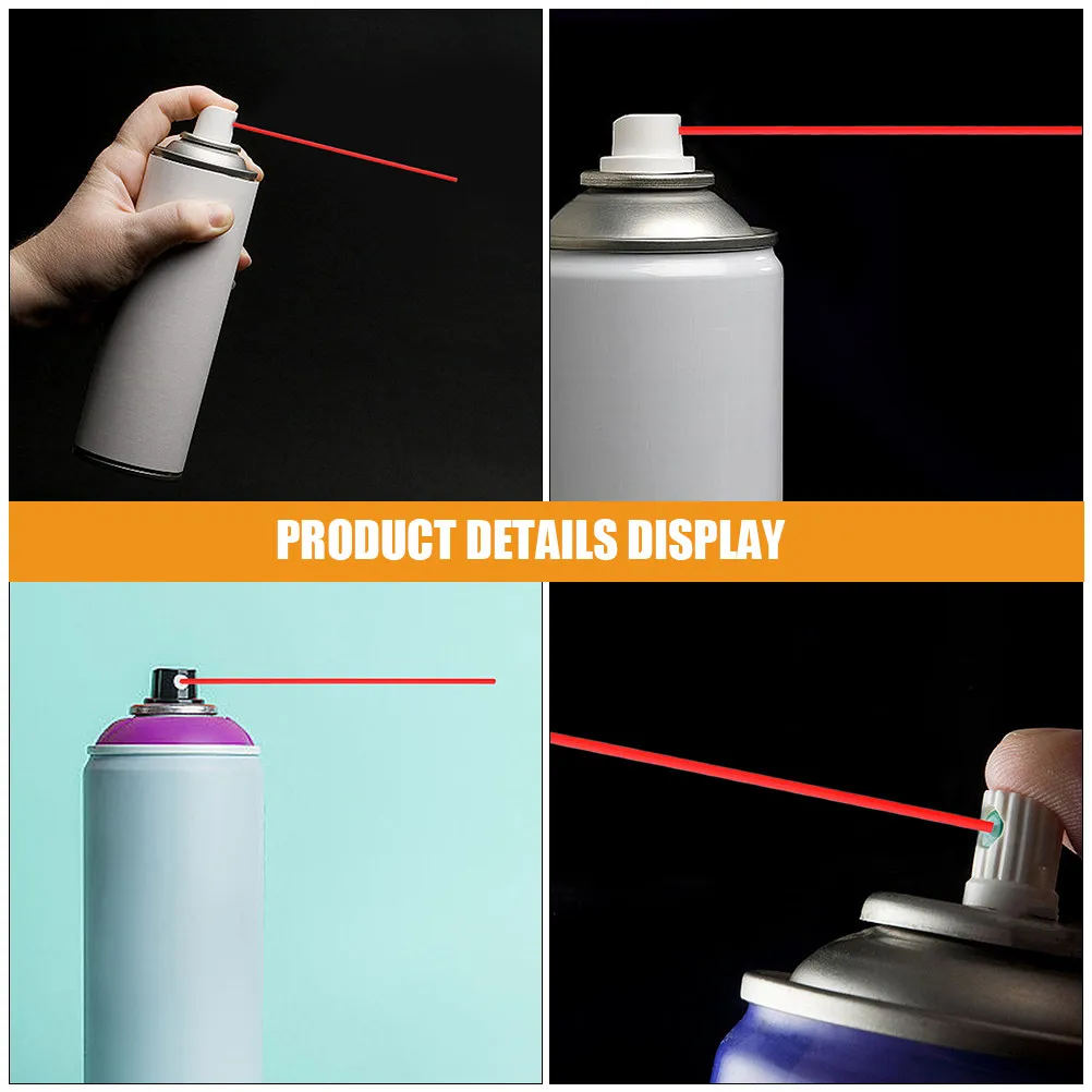 150 Pcs Dust Remover Sprayer Can Tube Extension Adapter Tool Straws Nozzle Tubes