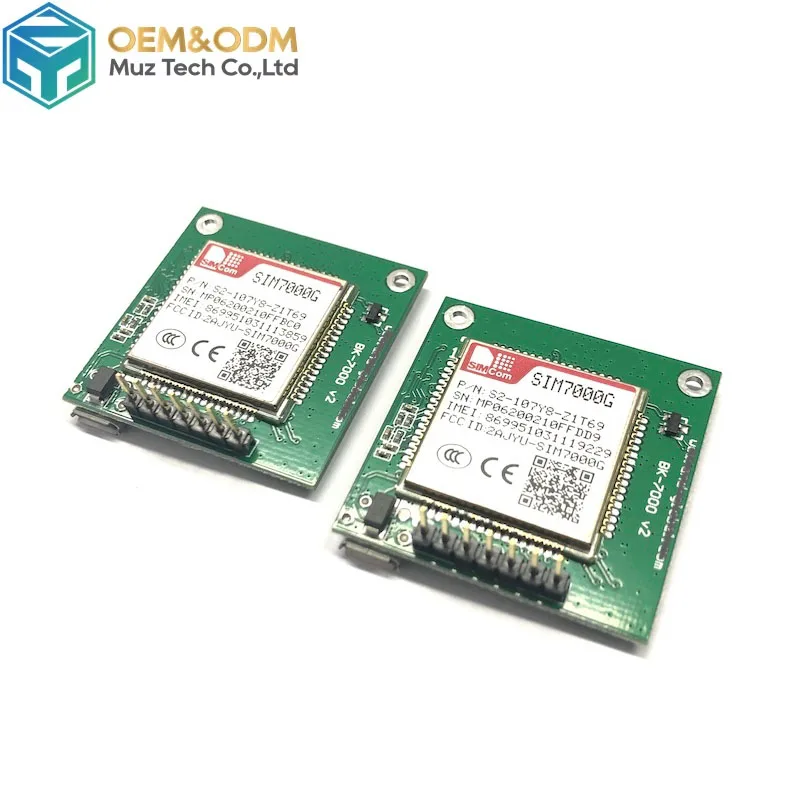 SIMCOM SIM7000G Development Board Cat-M/NB-IoT/GSM Module Global bands Wireless BK-SIM7000G Single-row needle Board