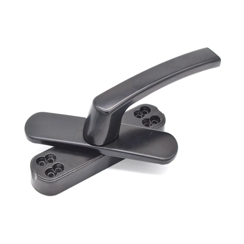 Imagem -05 - Liga de Alumínio de Aço Plástico Maçaneta da Porta Deslizante Janela Vidro Drive Knob Gabinete Banheiro Varanda Puxar Ferragem do Agregado Familiar 80 mm