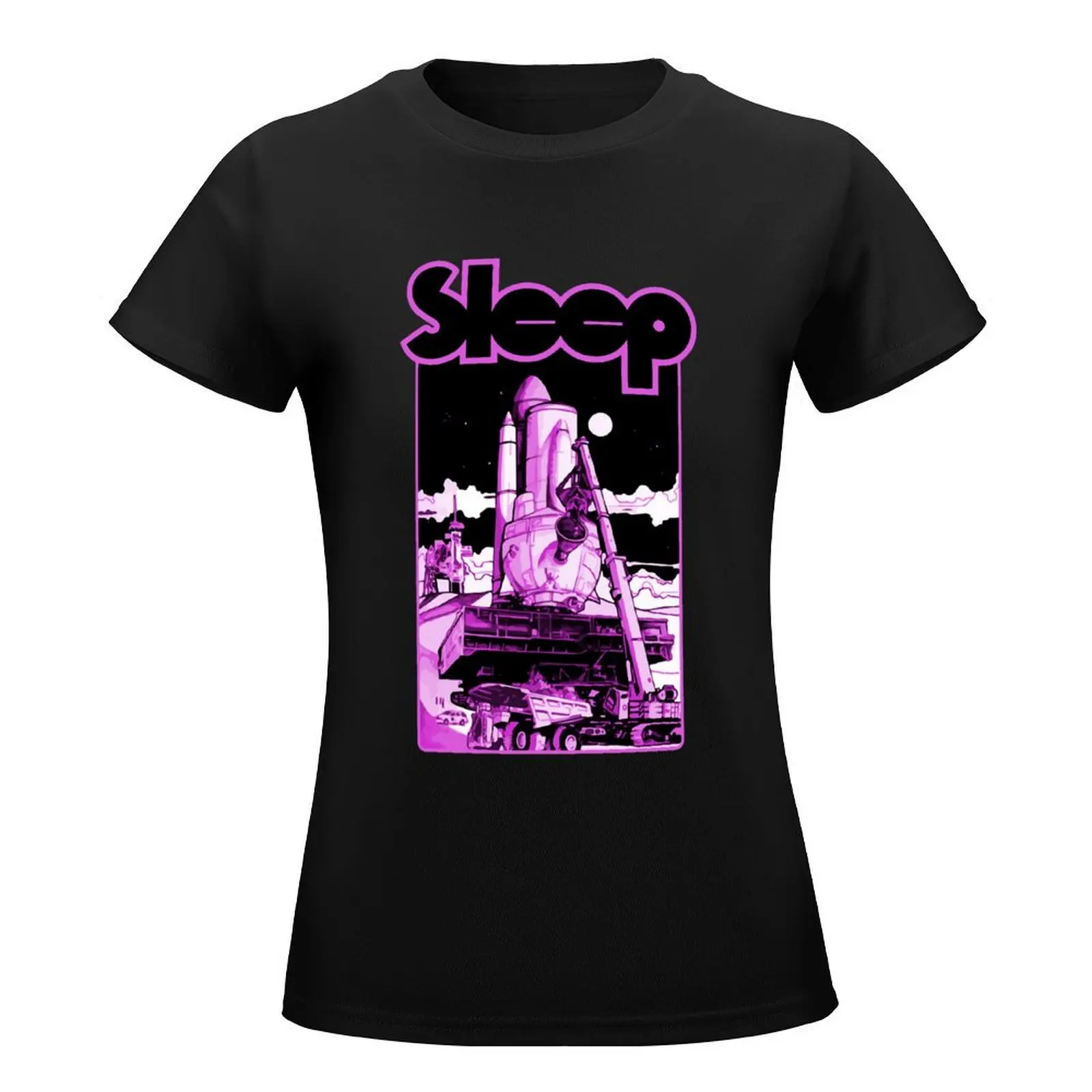 Stoner Metal Sleep Band T-Shirt Short sleeve tee tees clothes for woman