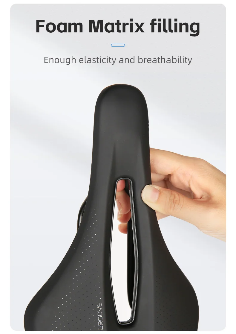 SELLE ROYAL Ultraleichter Mountainbike-Sattel MTB Kurze Nase Hohl Atmungsaktiv Straßen-Gravelbike-Sitzkissen Wasserdicht – Detail 4