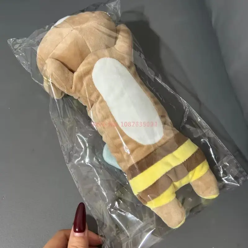 Kawaii Rilakkuma Bee مقلمة قطيفة للأطفال الفتيات الكرتون الدب قلم رصاص بشكل جذاب الحقيبة المنظم القلم حقيبة القرطاسية المدرسية الهدايا