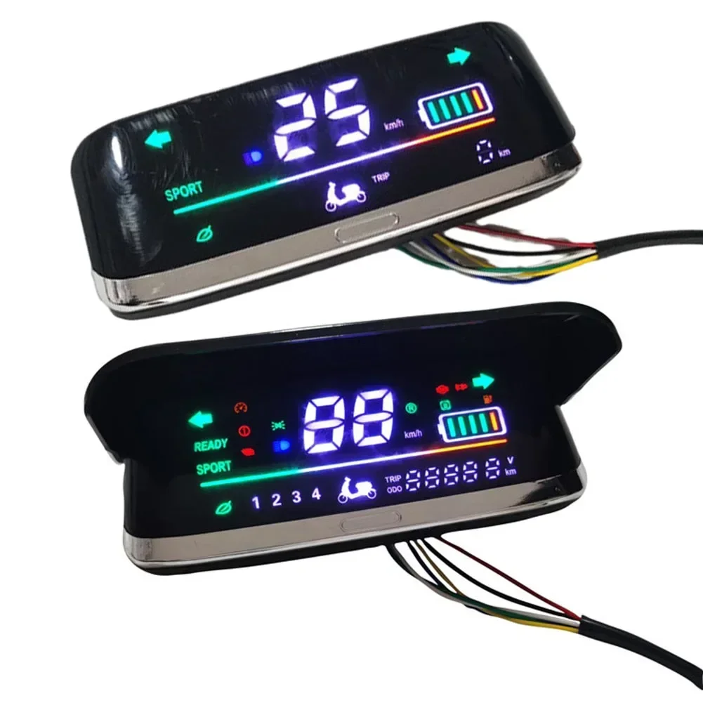 Bici elettrica Ebike Scooter ampio Display LCD motore Speedmeter schermo 48-72V veicolo elettrico triciclo quadro strumenti digitali