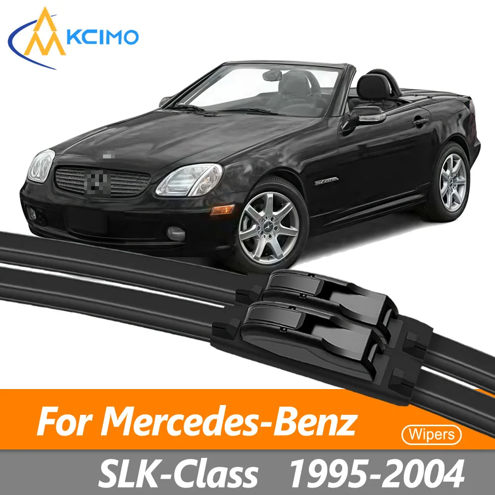 

Front Pair Windshield Wiper Blades For Mercedes-Benz SLK-Class/R170 1995-2004 High-Performance Rain Repellent Wiper Blades