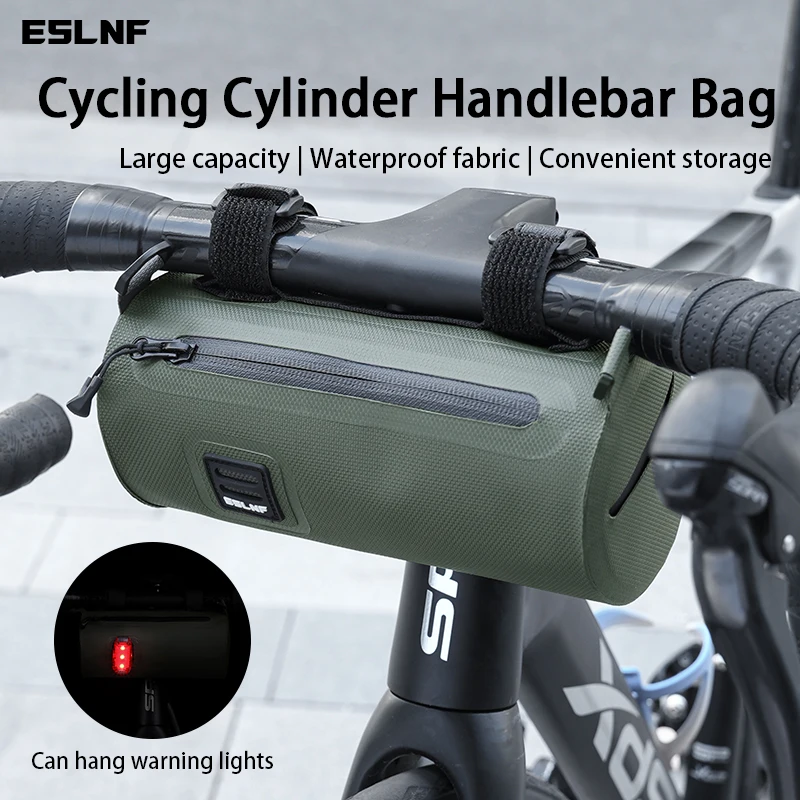 ESLNF Bicycle Handlebar Bag, Front Bag for Mountain Bike, Waterproof Head Bag, Road Bike Bag, Riding Bag, Front Mounted Hanging