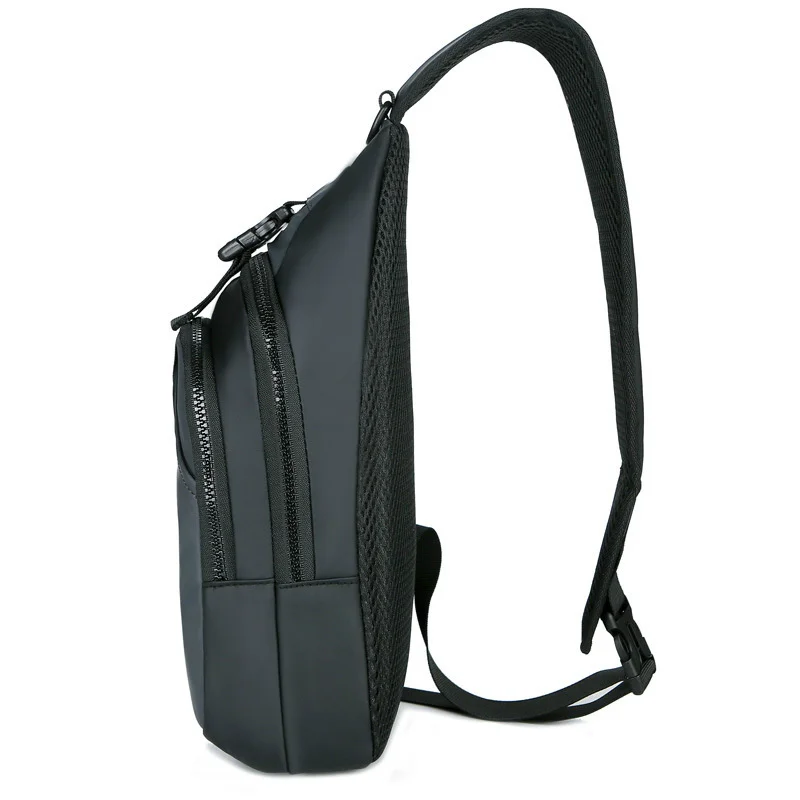 Bolso de pecho de moda para hombre, bandolera de hombro informal, resistente al agua, deportivo, novedad de 2024