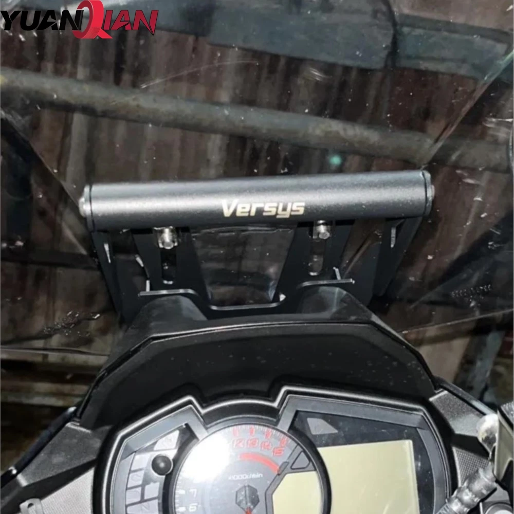 

Motorcycle Accessories Navigation Bracket Mount Smartphone GPS Holder For KAWASAKI VERSYS X300 X250 X-300 Versys250 Versys300