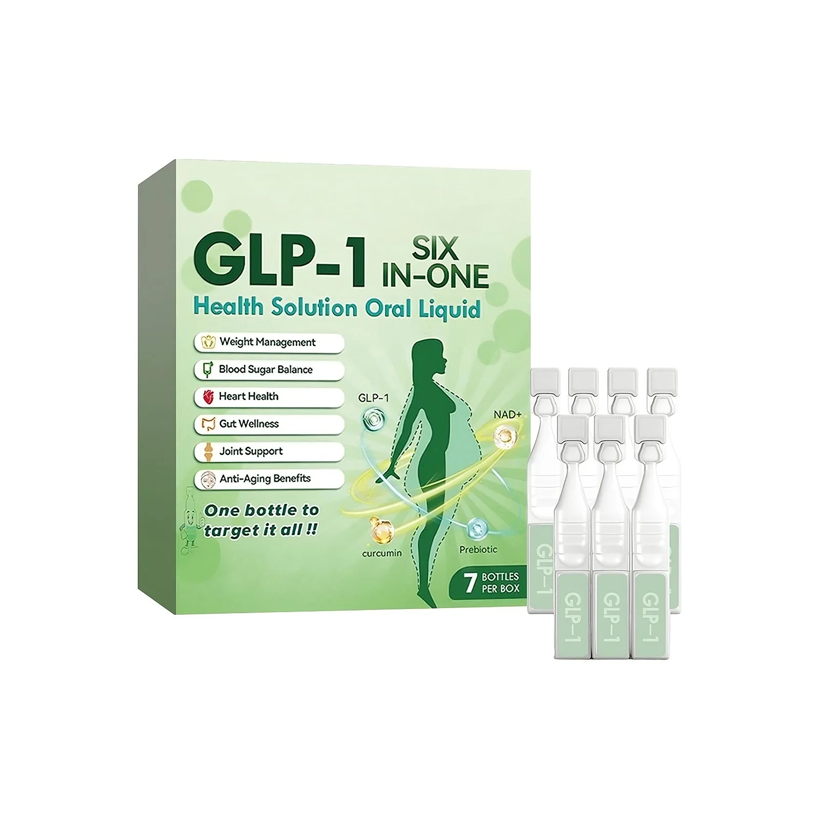 

GLP-1 Powerful Weight Loss Drops Promote Digestion Boost Immunity Fast Results Shaping Supplement Nutrition Fat Burning Drops
