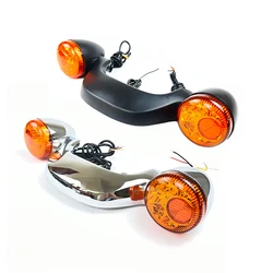 Motorcycle Rear Turn Signal LED Brake Stop Light Bar Lamp Taillight For Harley Touring Road King Street Glide FLHR FLHX FLTRX