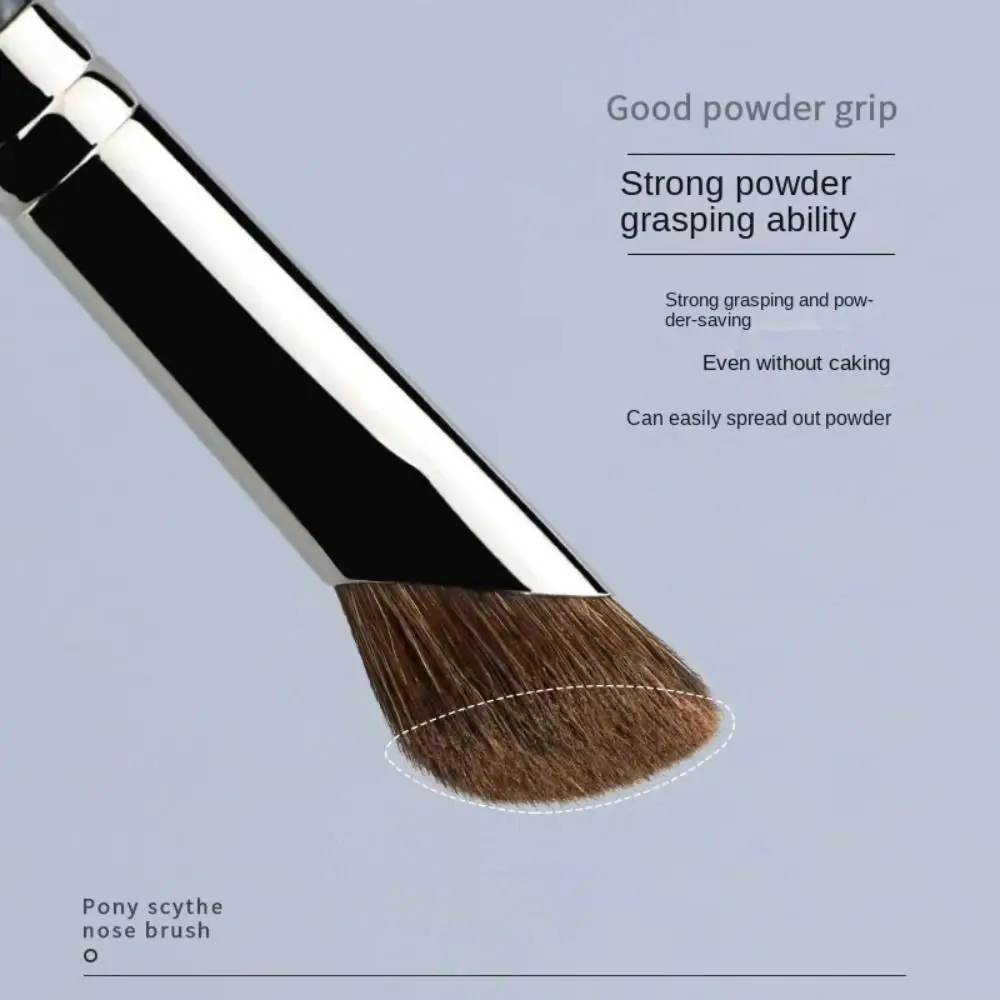 Foundation Concealer Brush Women Cosmetic Nose Shadow Brush Angled Contour Brush Face Bronzer Sickle Makeup Brushes