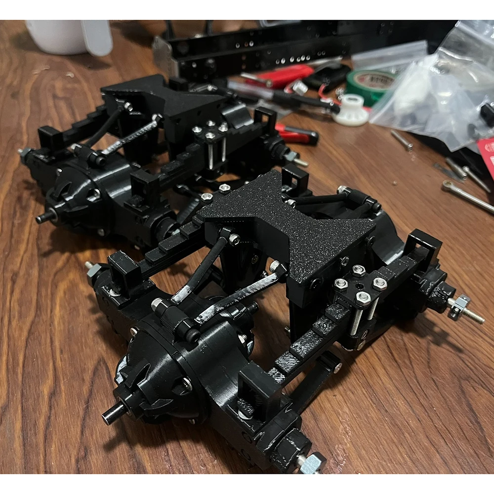 Сверхмощная подвеска в сборе для радиоуправляемого самосвала Tamiya 1/14 SCANIA 770S VOLVO 750 Mercedes-Benz ACTROS 3363 MAN, игрушки, автозапчасти