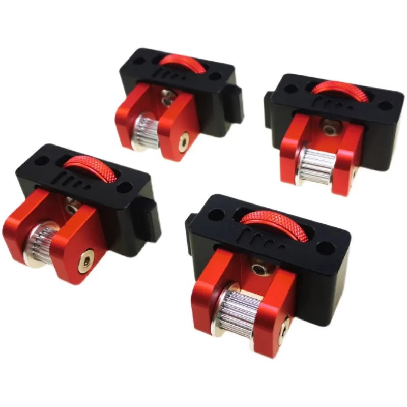 4pcs Voron 2.4 R1/R2 Accessories, CNC Wheel, 4Z Tensioner, Synchronous Belt Fixing