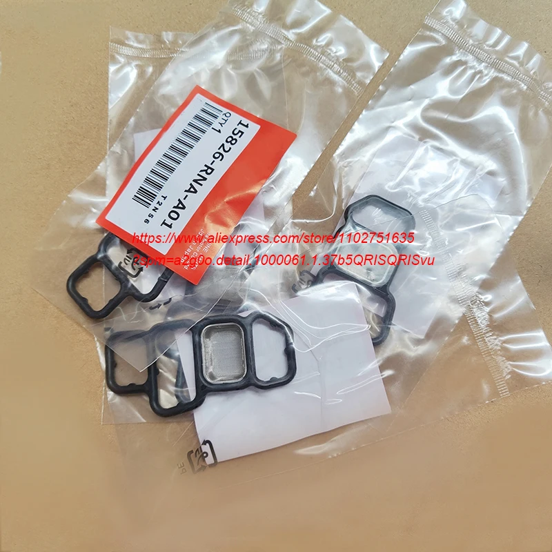 OEM# 15826-RNA-A01 VVT Variable Timing Spool Solenoid Valve Gasket Filter For Honda Civic 06-14 Accord 15826 RNA A01 15826RNAA01