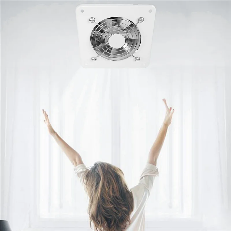 

AB30-2Pcs 4-дюймовый линейный канальный вентилятор, металлический вентилятор для труб, вытяжной вентилятор, вытяжка для ванной комнаты, канальный вентилятор