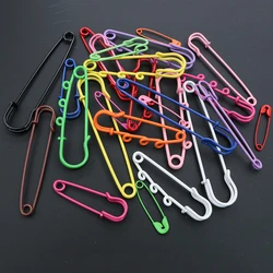 Fashion New Multi-Colors Mixed Colorful Safety Pins Brooch Blank Base for DIY Jewelry Making Supplies Accessorie