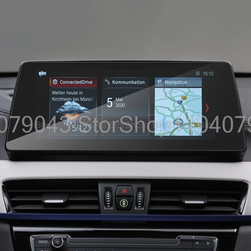 Tempered Glass Screen Protector For BMW X1 F48 2016-2022 10.25 Inch or 8.8inch or 6.5 inch Car gps Navigationanti-scratch film
