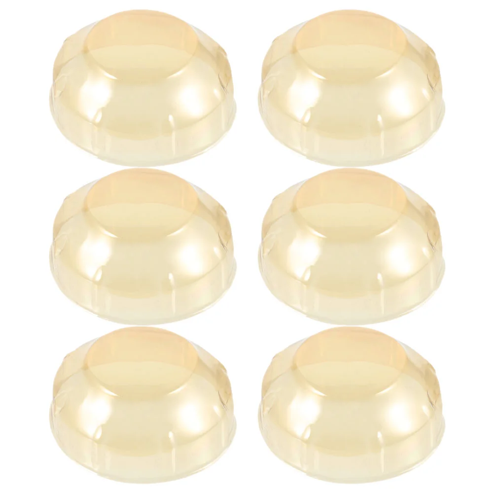 6 Pcs Smoke Cover Dust Sensation Machine Smoking Alarm Plastic Fire Safety