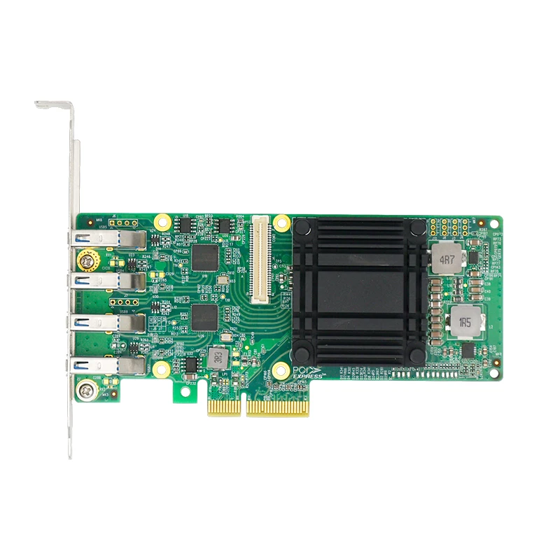 4 Port 10Gb/s PCIe x4 USB 3.1 Expansion Card-LRSU3A42-4A