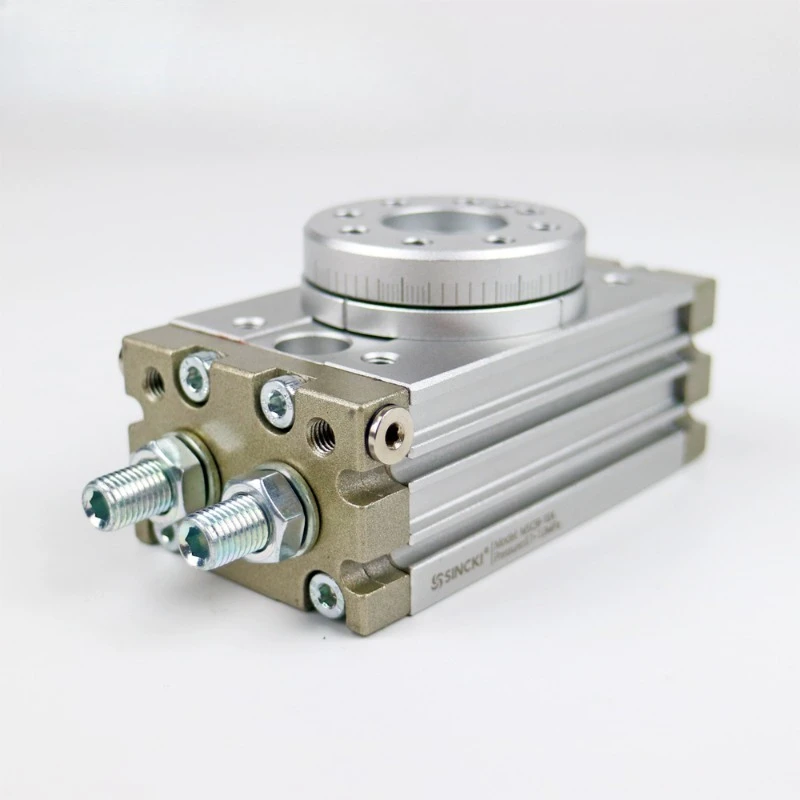 

Pneumatic rotating cylinders swing rotating cylinder parts at 90 and 180 degrees