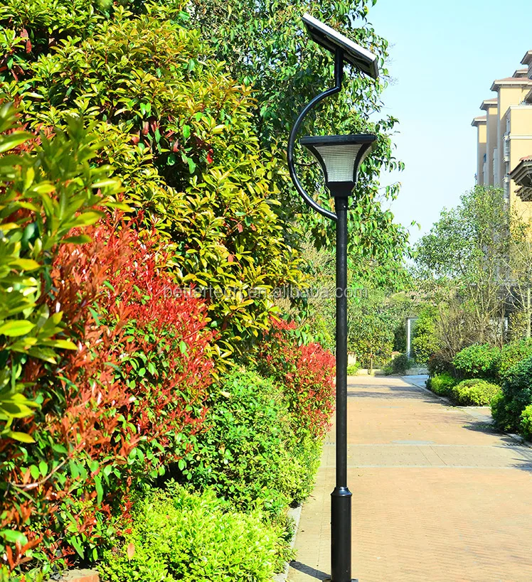 Outdoor Lamp Post Light Pole Solar Led Fixture Garden Yard Driveway Lamp Post