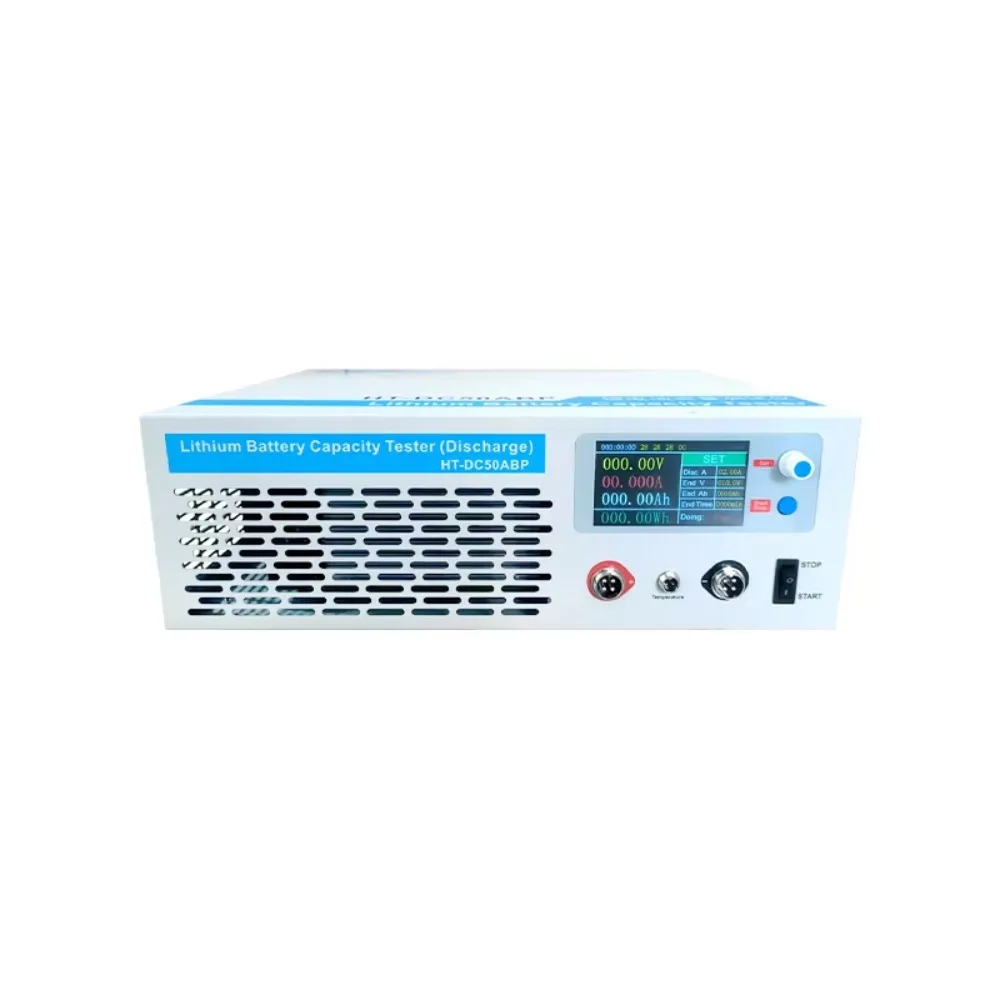 

Battery Discharge Tester 5-120V 50A Battery Capacity Analyzer For Battery Pack Maintenance And Testing