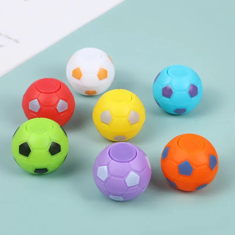 20/10/5pcs Fidget Spinners Soccer Ball Toy for Kids,Soccer Party Favors Goodie Bag Stuffers,Rotatable Soccer Finger Stress Ball