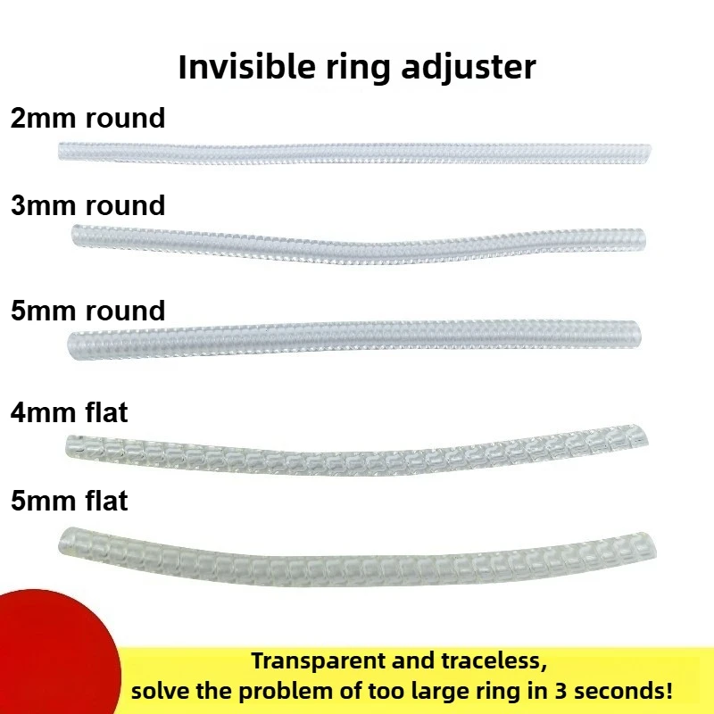 Universeller Ringversteller – unsichtbarer, rutschfester Ringgrößen ohne Beschädigung für Schmuck aller Ringgrößen – Detail 7