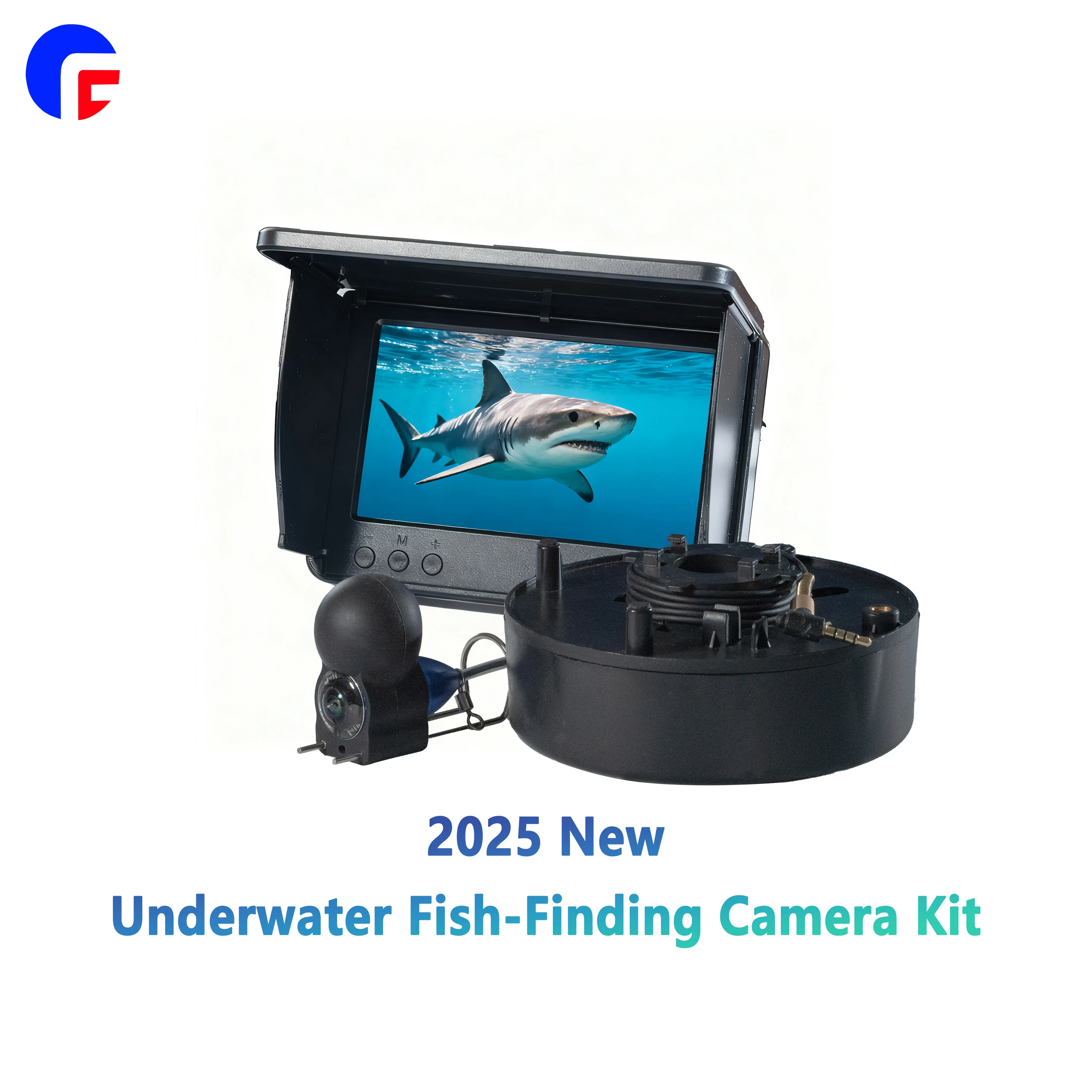 

2025 Новый эхолот HD длиной 15 метров со встроенной батареей Камера для зимней рыбалки с экраном 4,3 дюйма и бесплатной катушкой для хранения